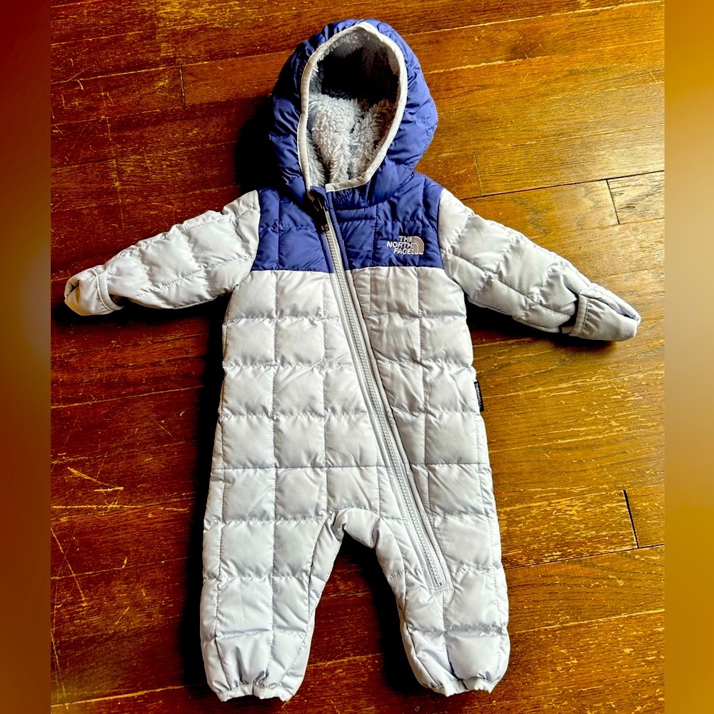 North face bunting suit